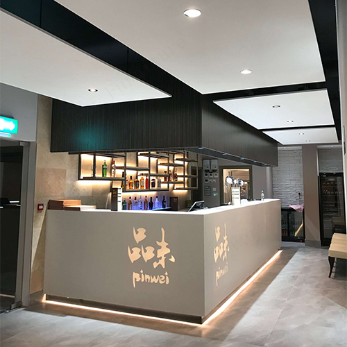 Chinese Furniture Bar Counter LED Corian Wine Drink Bar Stool