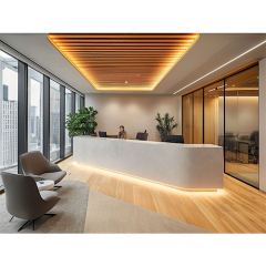 Hotel Office Building School Organization Center Service Reception Counter