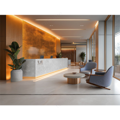 Hotel Office Building School Organization Center Service Reception Counter