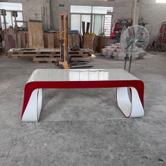 Ladies Fashion Beauty Salon Office Desk Modern Medical Beauty Consulting Table