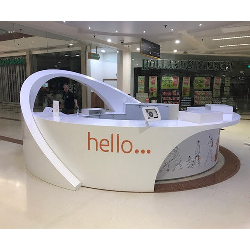 New Furniture Corian Recording Studio Reception Desk Shop Mall Counter