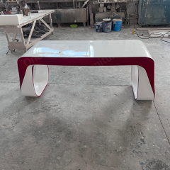 Ladies Fashion Beauty Salon Office Desk Modern Medical Beauty Consulting Table