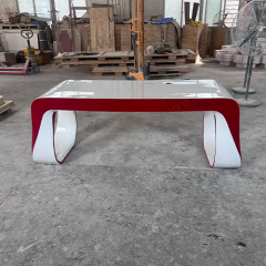 Ladies Fashion Beauty Salon Office Desk Modern Medical Beauty Consulting Table