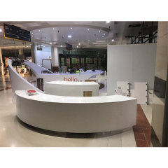 New Furniture Corian Recording Studio Reception Desk Shop Mall Counter