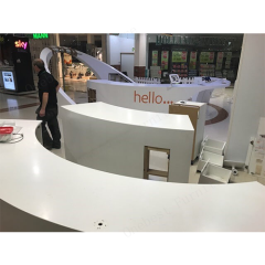 New Furniture Corian Recording Studio Reception Desk Shop Mall Counter