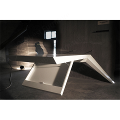 Free Installation Table Pure Acrylic Solid Surface Office Book Desk