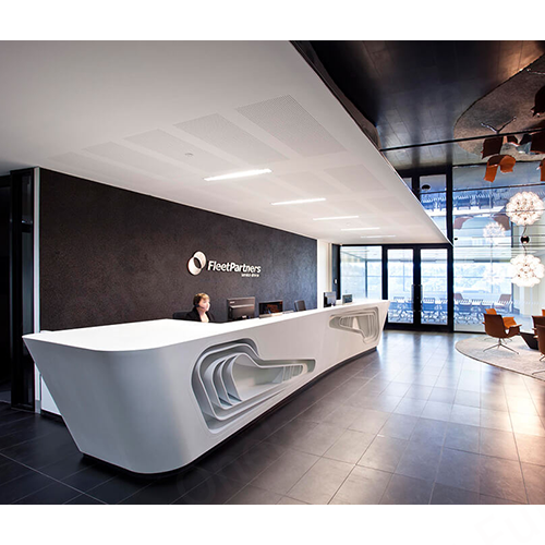 Beauty Salon Medical Front Desk Wedding Shop Reception Counter