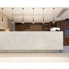 Black Marble Countertop Bar Counter Stone Seafood Bar Furniture
