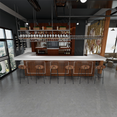 Most Popular Modern Design Hotel Club U Shaped Bar Counter Table