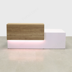 Modern Beauty Salon Information Oral Company Reception Desk