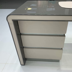 Minimalist Boss Director High Sense Solid Stone Office Desk Designer