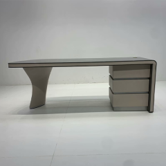 Minimalist Boss Director High Sense Solid Stone Office Desk Designer