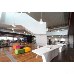 Modern Design Custom Logo Office Reception Counters Beauty Salon