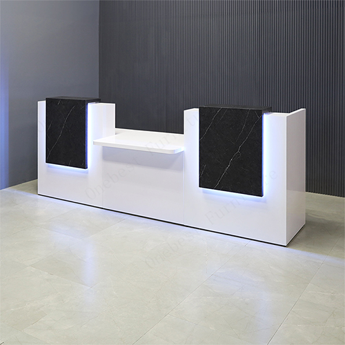Clothing Shoe Shop Cash Register White Marble Company Reception Desk