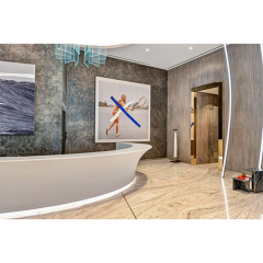 Spa Reception Counter Office Front Desk Commercial Led Furniture