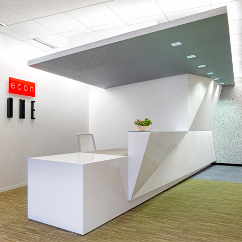 Commercial Office Reception Desk Beauty Salon Furniture For Sale