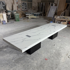 Natural Stone Conference Tables Modern Office Furniture Desk