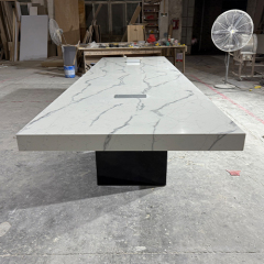 Natural Stone Conference Tables Modern Office Furniture Desk