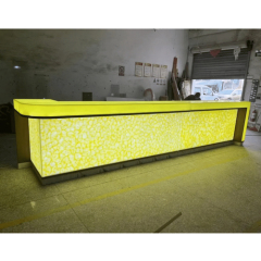 Corian and Onyx Stone Backlit Kitchen Bar Counter Tips Home Furniture