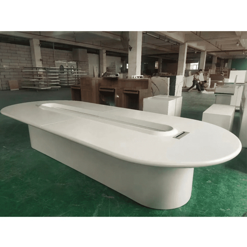 Denver Market Corian Quartz Stone Conference Meeting Table Distributor