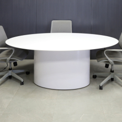 Six People Modern Portable Folding Training Conference Table Small Size