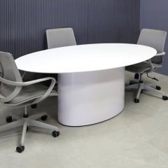 Six People Modern Portable Folding Training Conference Table Small Size