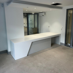 France Design Corian Cinema Lobby Spa Reception Desk Counter