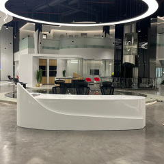 France Design Corian Cinema Lobby Spa Reception Desk Counter
