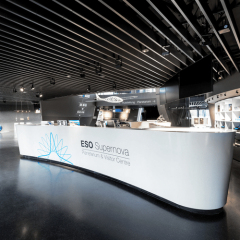 France Design Corian Cinema Lobby Spa Reception Desk Counter