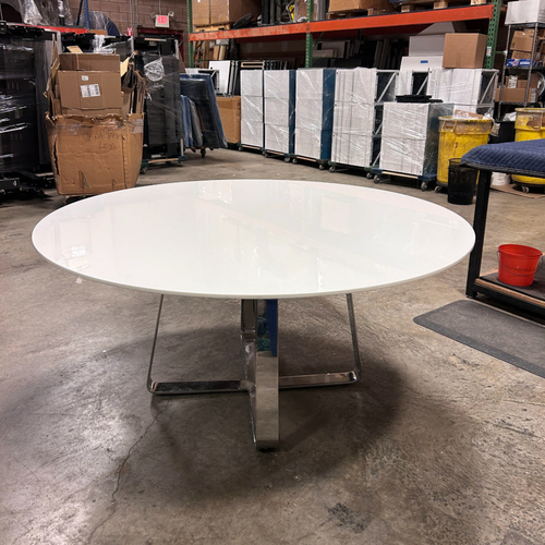 Stunning Design Round Home Office Conference Table for Workspace