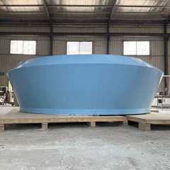 Intelligently Design Gym Center Reception Desk Blue Corian Lobby Counters
