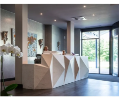 Gym Large Commercial Counter Hair Salon Reception Desk For Sale