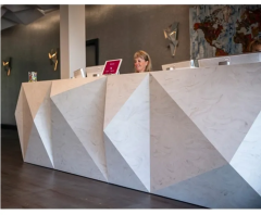 Gym Large Commercial Counter Hair Salon Reception Desk For Sale