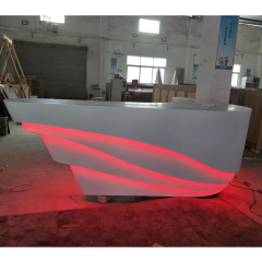 Lighted Bar Reception Counter Design Morocco Stone Reception Desk