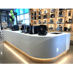 U Shape Corian Bar Counter Multi Function Usage Bar Furniture