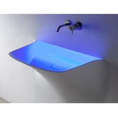 Solid Surface Antoniolupi Design Vanity Bathroom Sink with Led