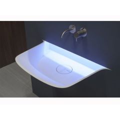 Solid Surface Antoniolupi Design Vanity Bathroom Sink with Led