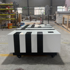 Corian Solid Surface Center Coffee Table Smart Living Room Furniture