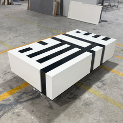 Corian Solid Surface Center Coffee Table Smart Living Room Furniture