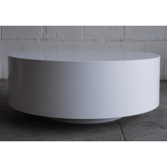 Artificial Stone Round Small Living Room Cafe Tea Table for Home