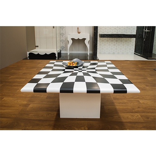 Solid Surface Mosaic Design Coffee Tables Chinese Tea Desk