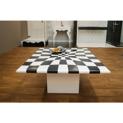 Commercial Villa Used Coffee Table Corian Living Room Furniture