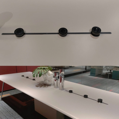 Simple Design Cheap Solid Surface Stone Executive Conference Meeting Tables