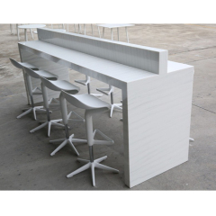 Corian Solid Surface Bench Table Tops Modern Home Kitchen Bar Table