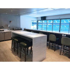 Corian Solid Surface Bench Table Tops Modern Home Kitchen Bar Table