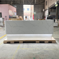 Corians Solid Surface Bar Reception Countertop Modern Look Hotel Furniture