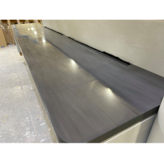 Super Design Terrazzo Quartz Marble Reception Desk Custom Made Furniture