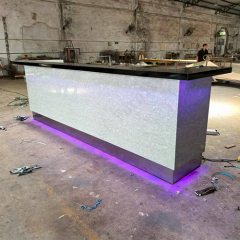 ODM/OEM High Quality Led Stone Restaurant Bar Counter Home Kitchen Furniture