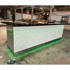 ODM/OEM High Quality Led Stone Restaurant Bar Counter Home Kitchen Furniture