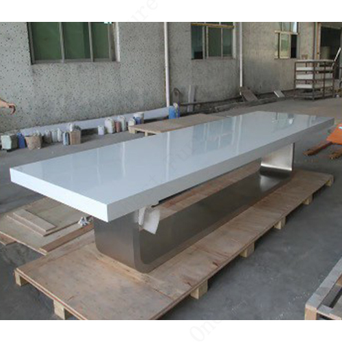 Pittsburgh Design Staron Solid Surface 12ft Conference Room Table